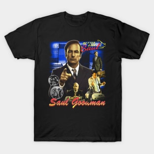 Saul goodman vintage 90s bootleg design T-Shirt